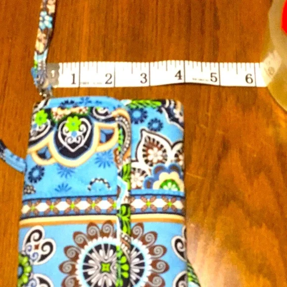 NWT Vera Bradley sleek wallet in Bali blue - Picture 7 of 7